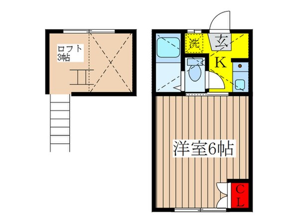 ガーデンコート豊田の物件間取画像